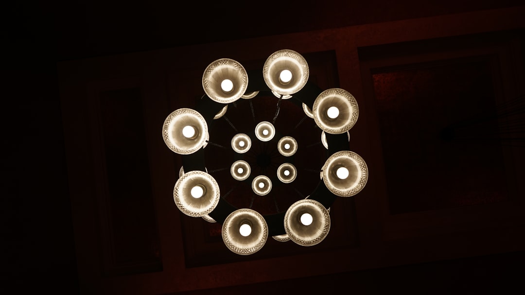 LED-verlichting boven schilderij in woonkamer. LED-verlichting boven schilderij in woonkamer.